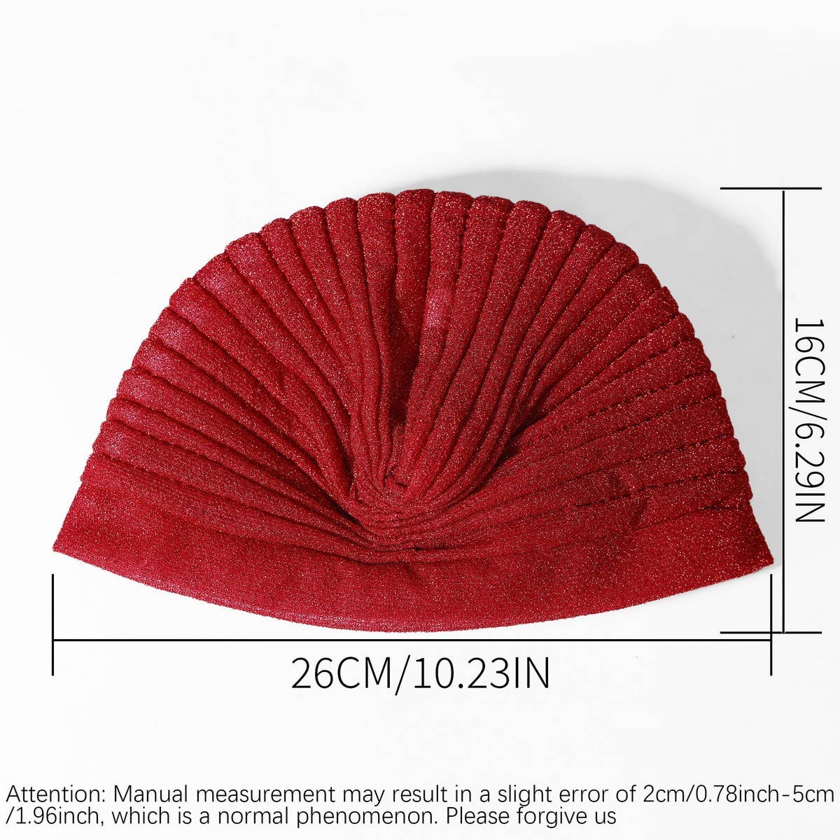CLASSIC GOLD SHINY POLYESTER HEADBAND
