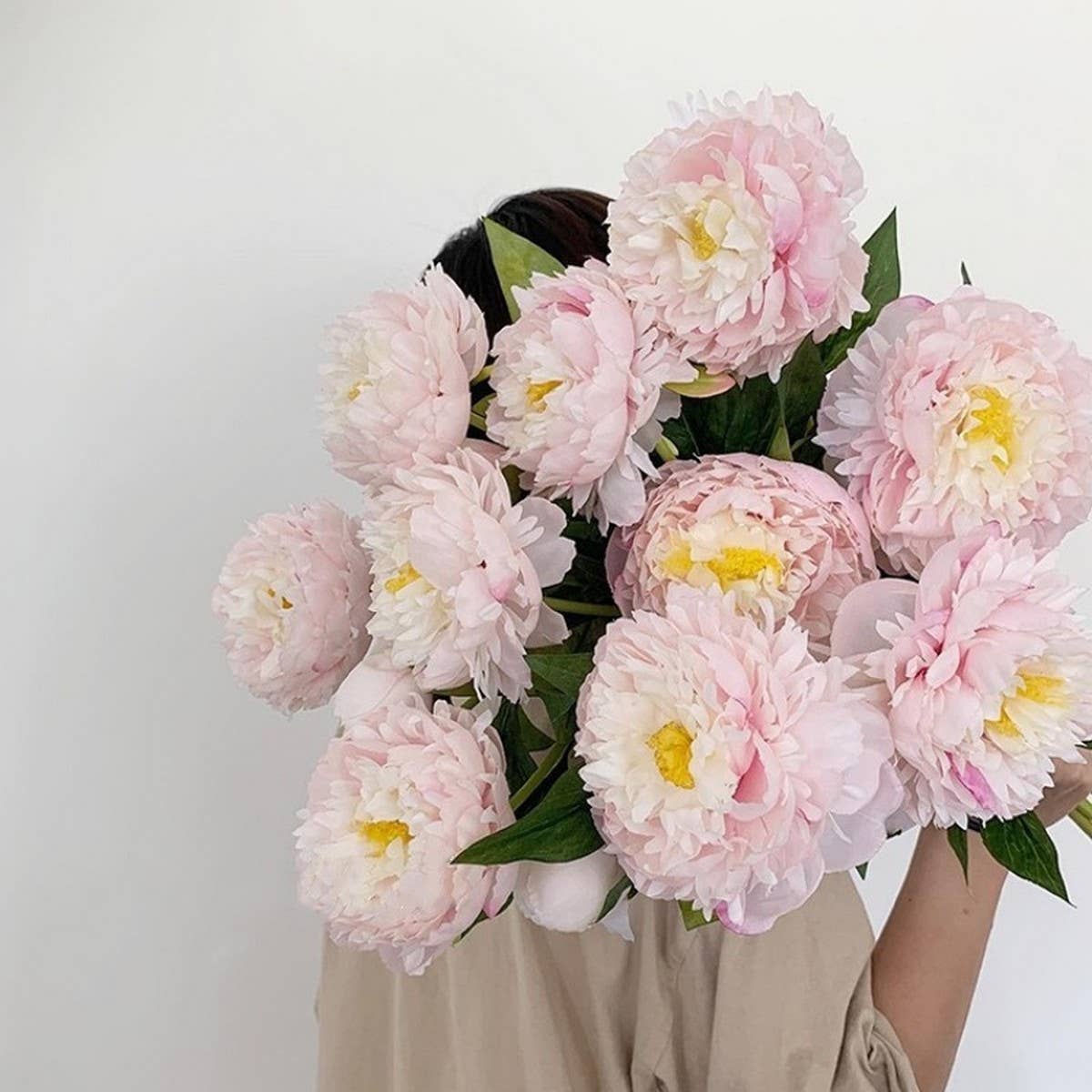 Artificial Peony Bouquet 62CM Silk Wedding Decor_CWMM6460