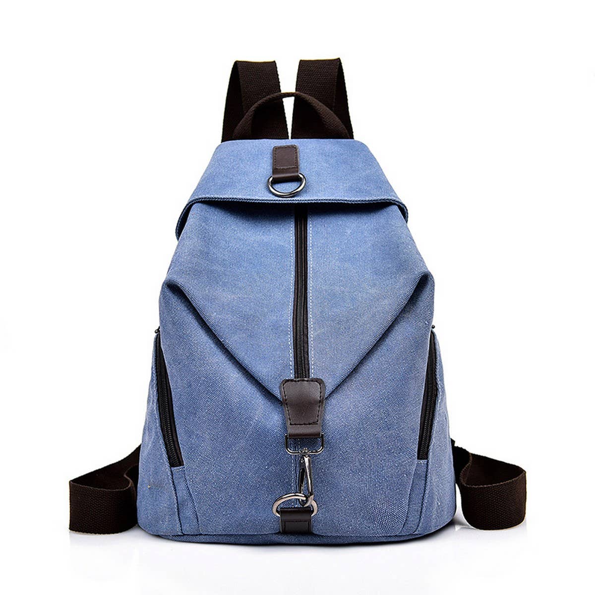 VINTAGE BACK-TO-SCHOOL CASUAL TRAVEL CANVAS BAG_CWAB2211