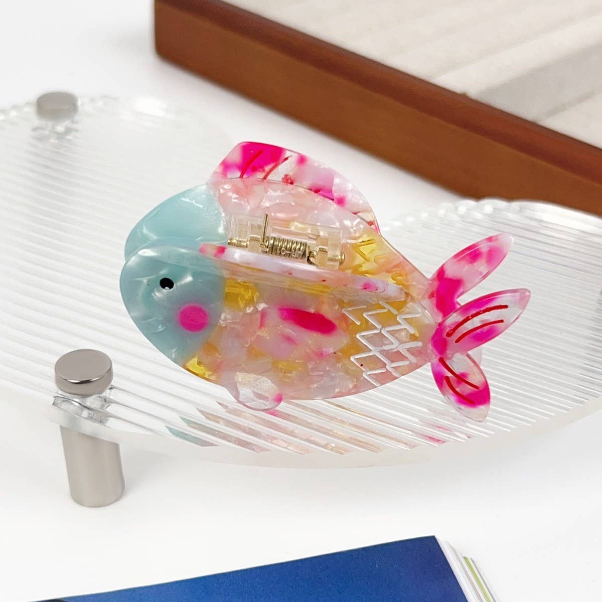 Goldfish Acetate Claw Clip Hair Accessory