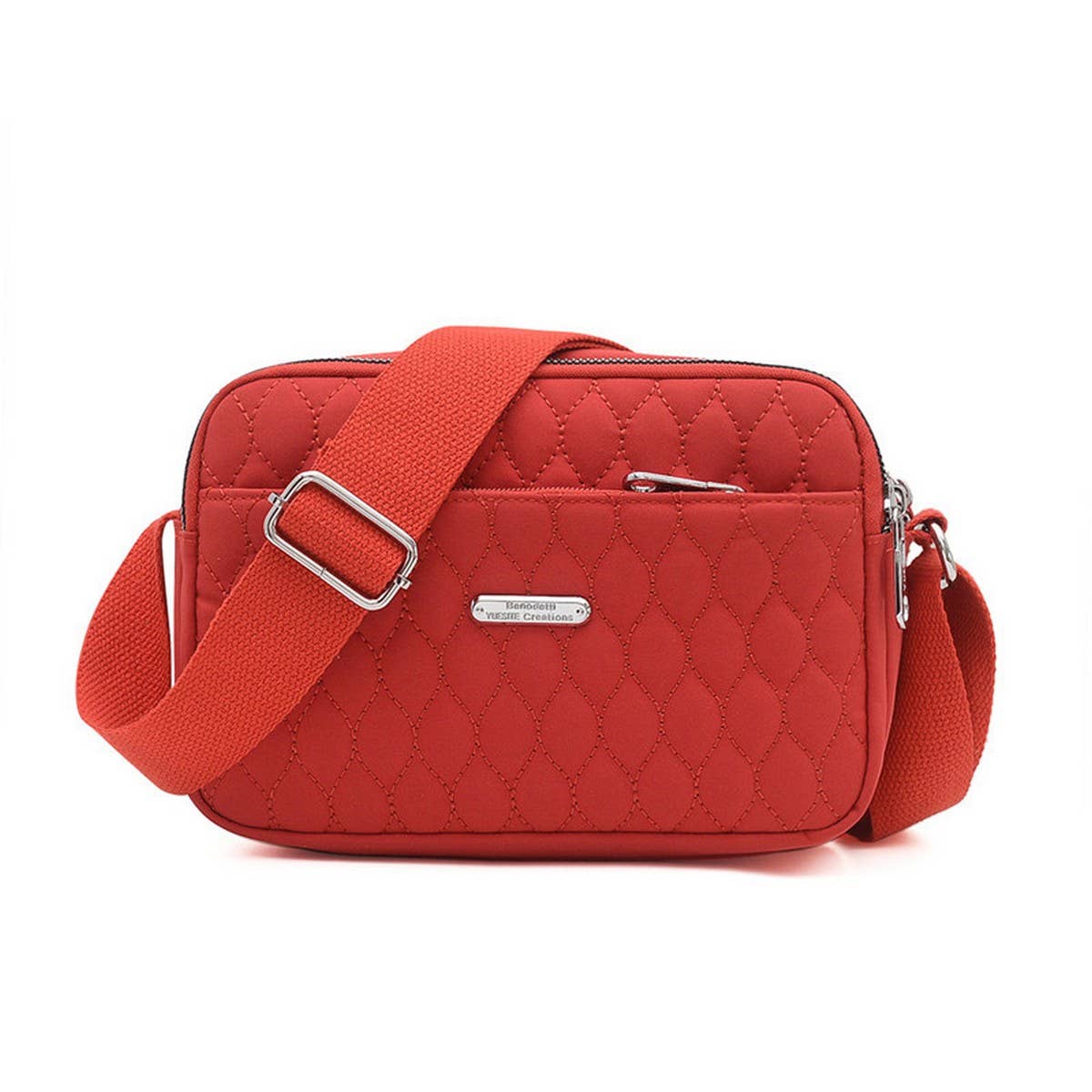 FASHIONABLE EMBROIDERY NYLON SHOULDER CROSSBODY BAG_CWAB3514