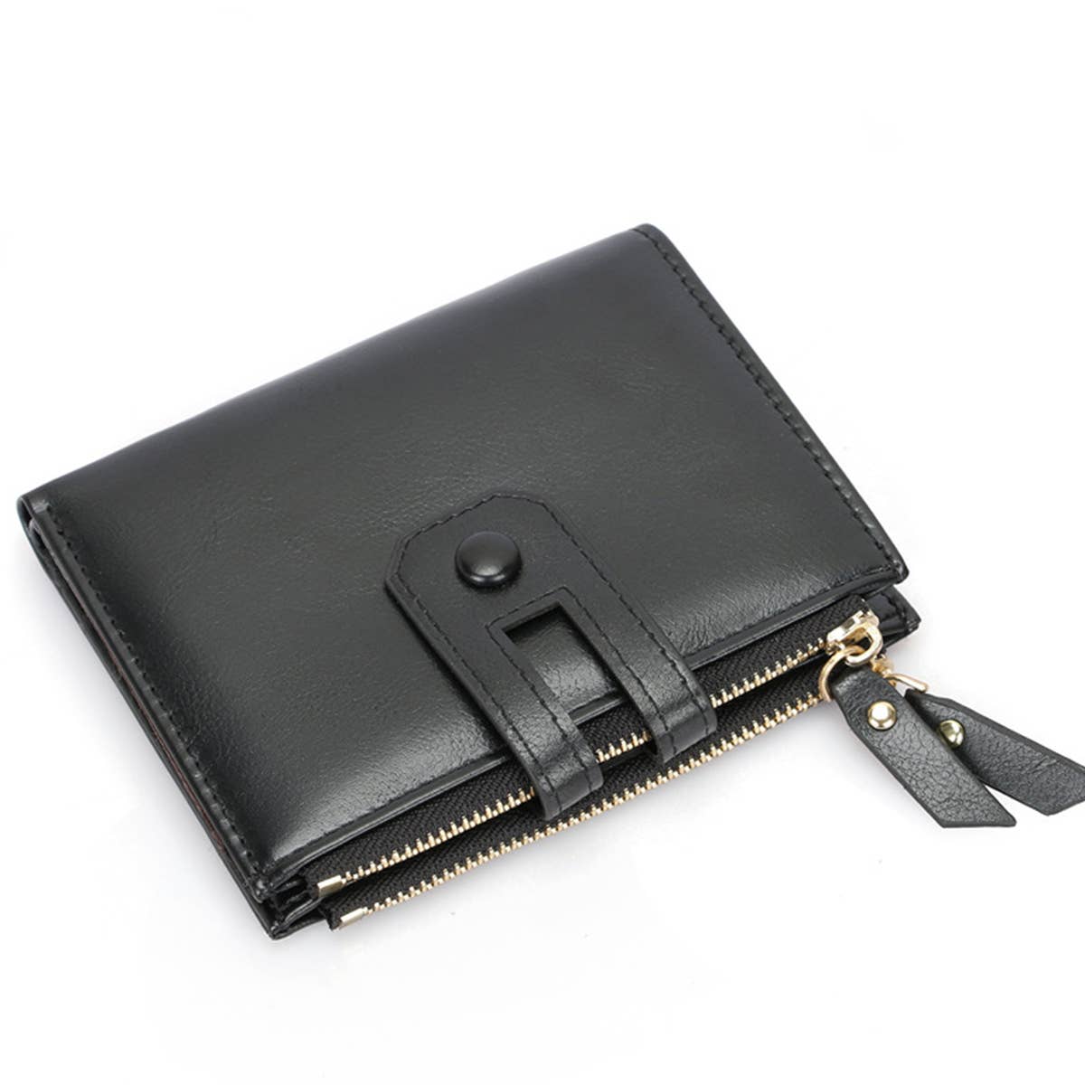 MEN CASUAL ZIPPER COIN PURSE WALLET_CWAB1343