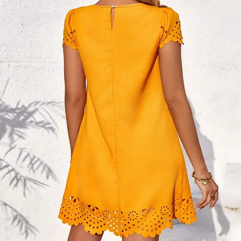 Floral short dress