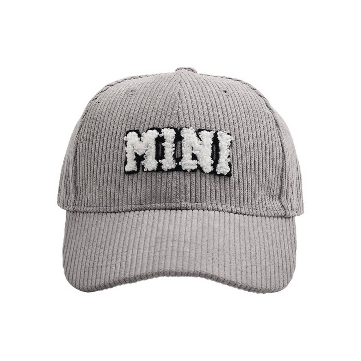 MAMA Embroidered Corduroy Hat - Warm CWAH1218