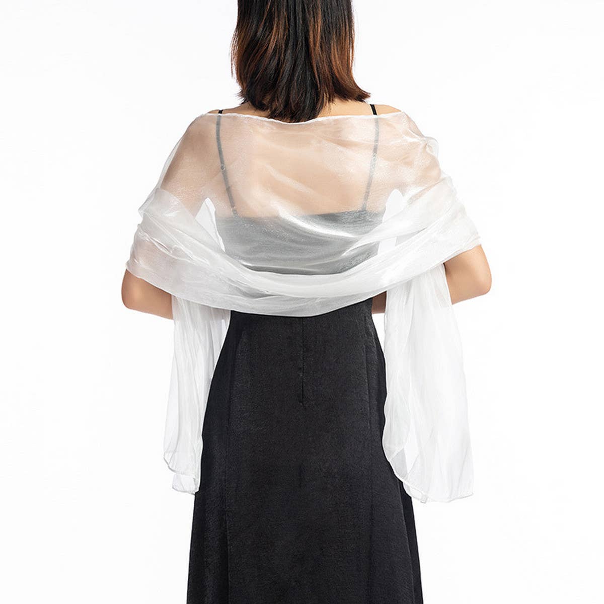 Solid Shawl-Elegant Wrap for Wedding & Party Looks_CWASC1074