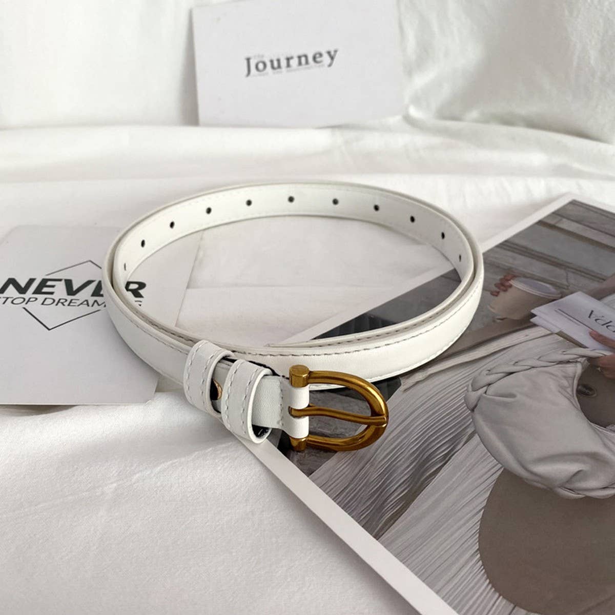 RETRO FASHION SIMPLE DECORATIVE THIN BELT_CWABE0662