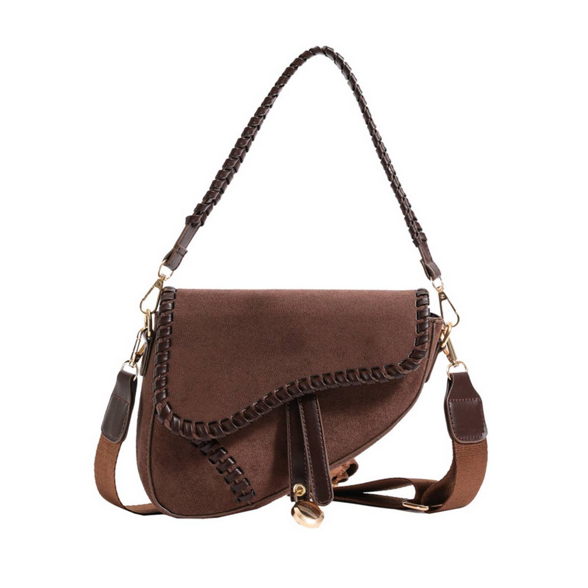 WOMEN FASHIONABLE SHOULDER UNDERARM BAG_CWAB1597