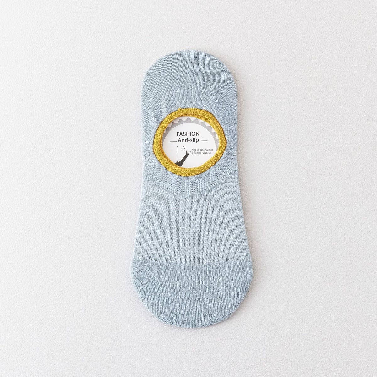 VERSATILE SOLID COLOR COTTON INVISIBLE SOCKS
