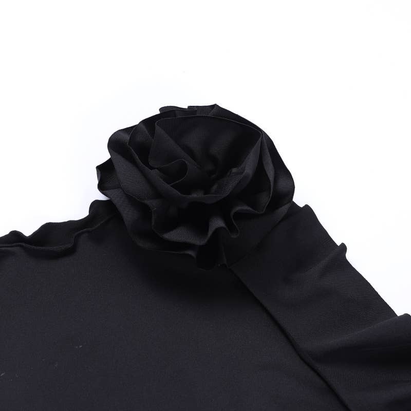 FLOWER DRESS BAG HIP SKIRT HOTTIE SUIT