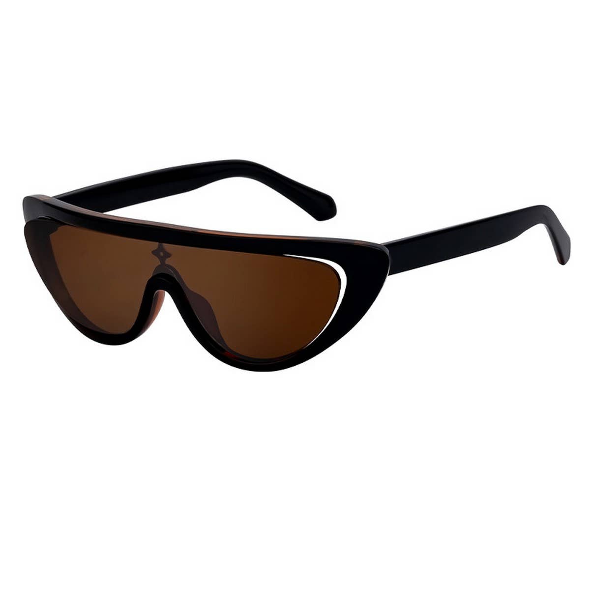 FASHION CAT-EYE PERSONALIZED INTEGRATED SUNGLASSES_CWASG0704