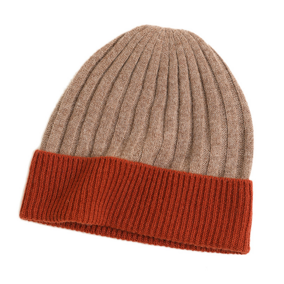 Colorblock Knit Beanie ? Unisex Winter Hat_CWAH3995