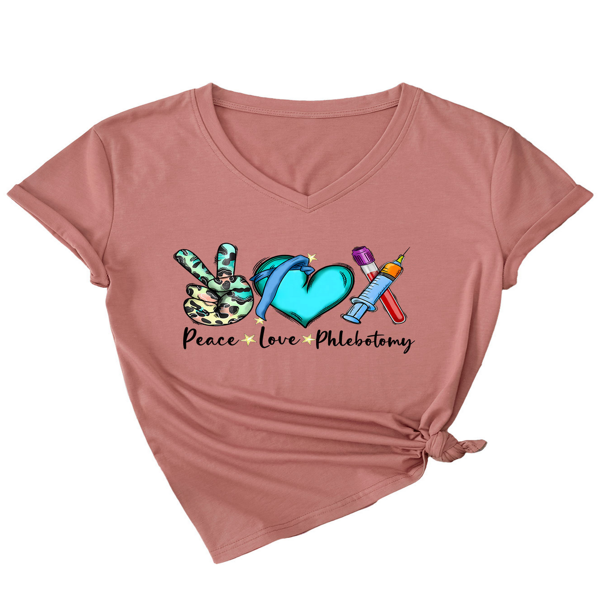 Women?™s V-Neck Tee ??Trendy & Fashionable_CWTTS1540