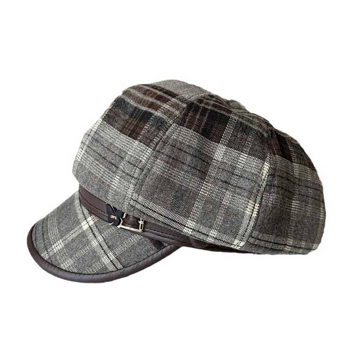VINTAGE PAINTER NEWSBOY BERET_CWAB2912