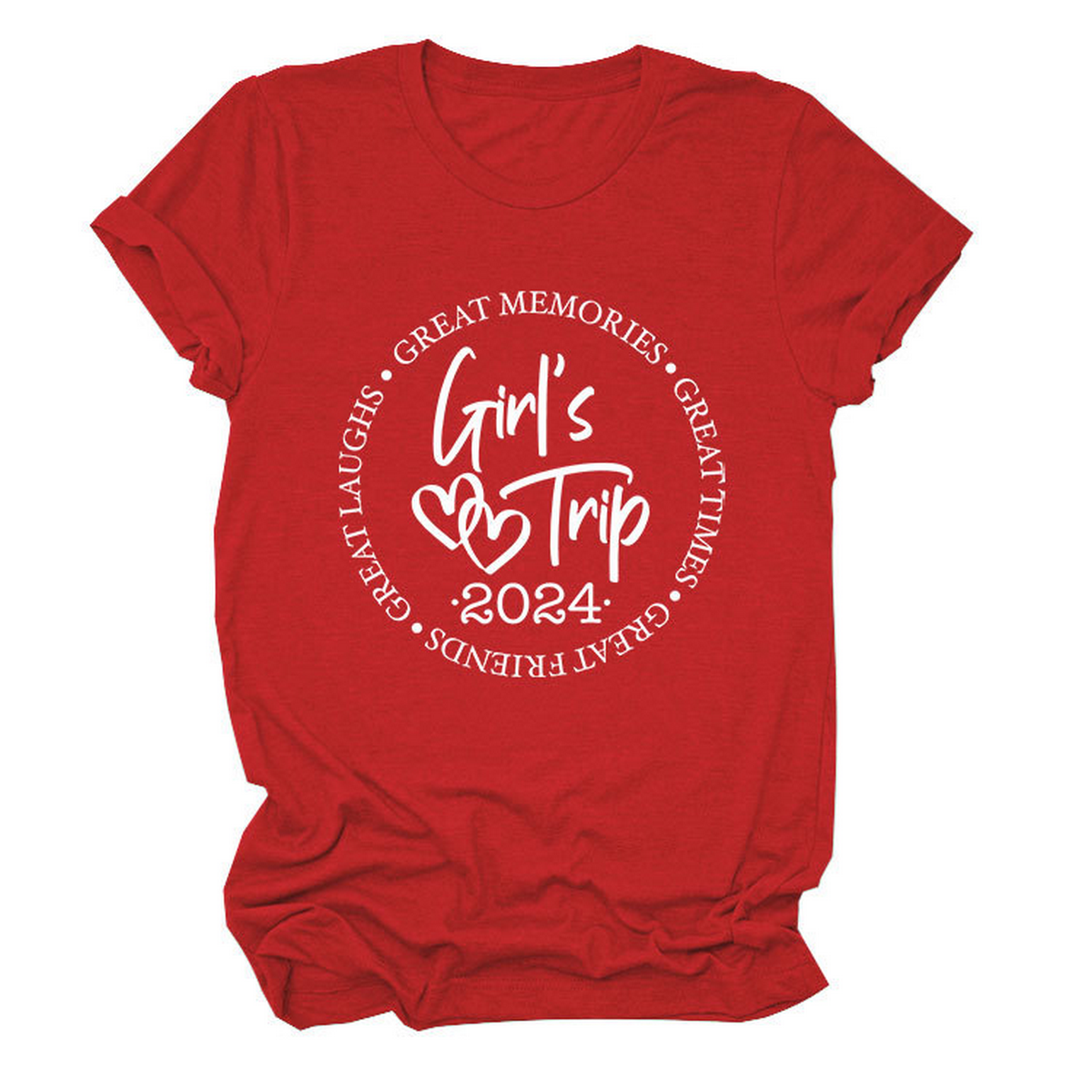 Women??¢s Casual Crew Neck T-Shirt, Loose Fit_CWTTS1471