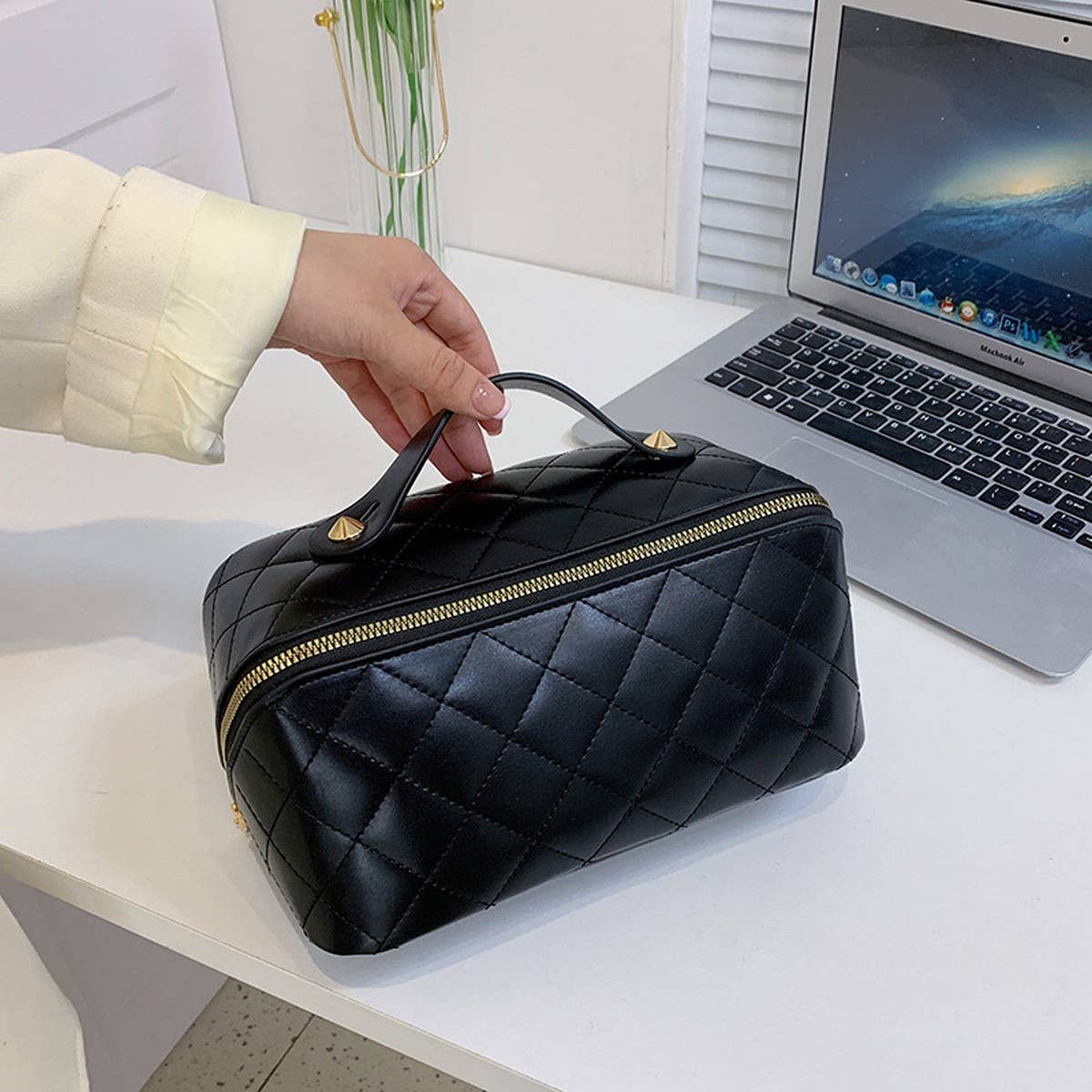 NEW DIAMOND-SHAPED LARGE-CAPACITY COSMETIC BAG_CWAB4378