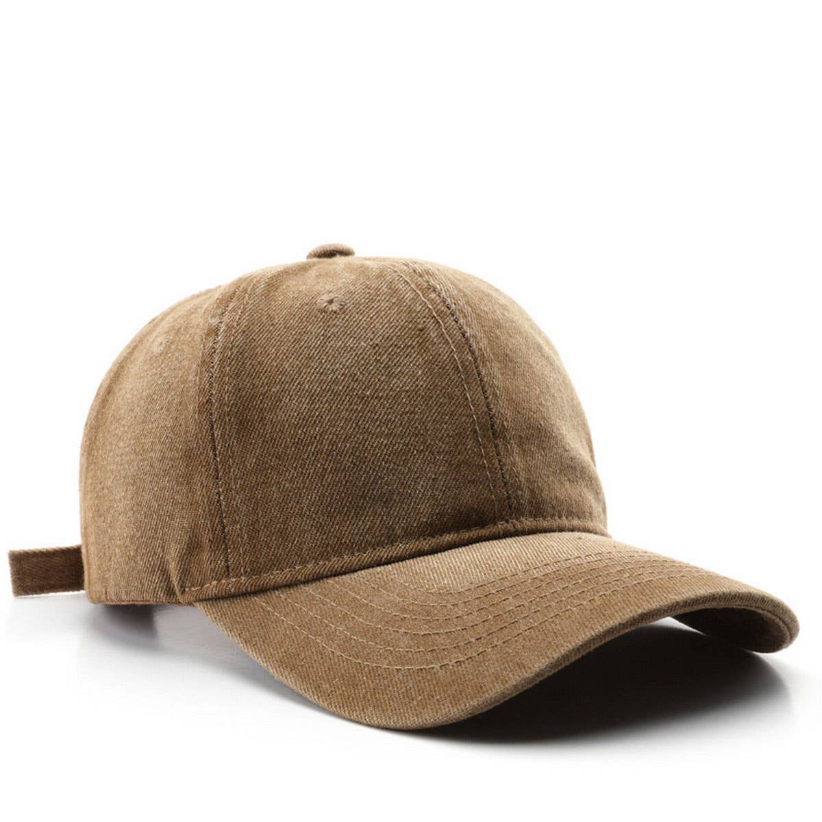 Autumn Winter Washed Denim Baseball Cap, Unisex_CWAH2824