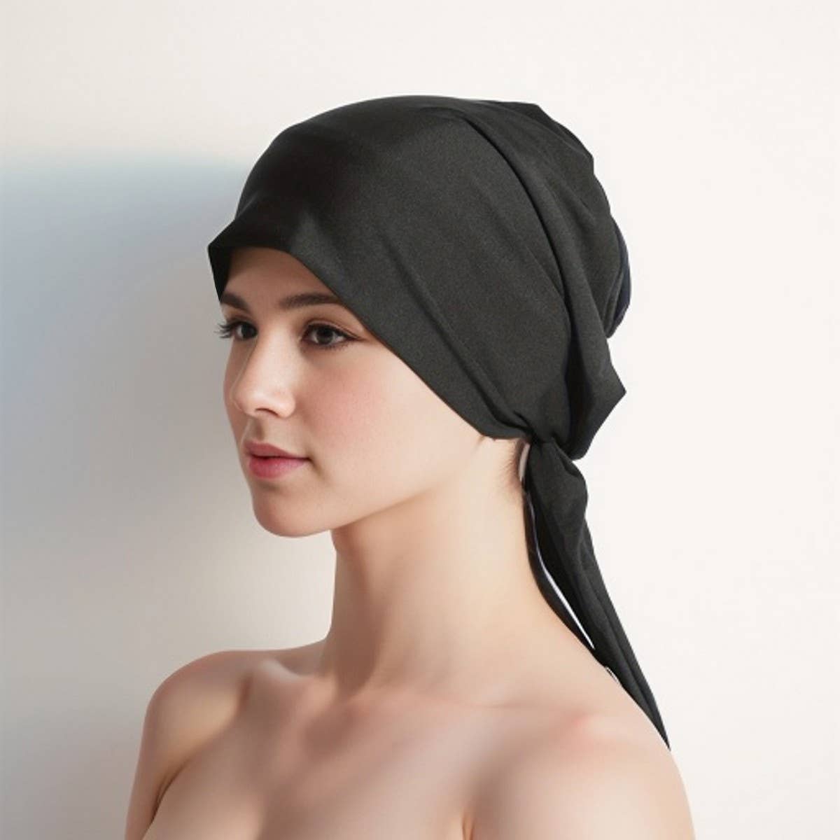 ARC-SHAPED TWO-TAIL CLASSIC ETHNIC HEADSCARF_CWASC2446