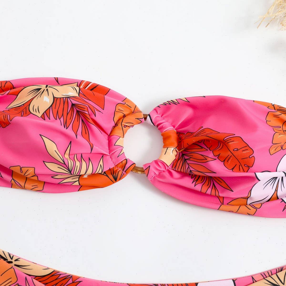 STRAPLESS BIKINI SET - SEXY PRINTED SWIMSUIT_CWMW0906