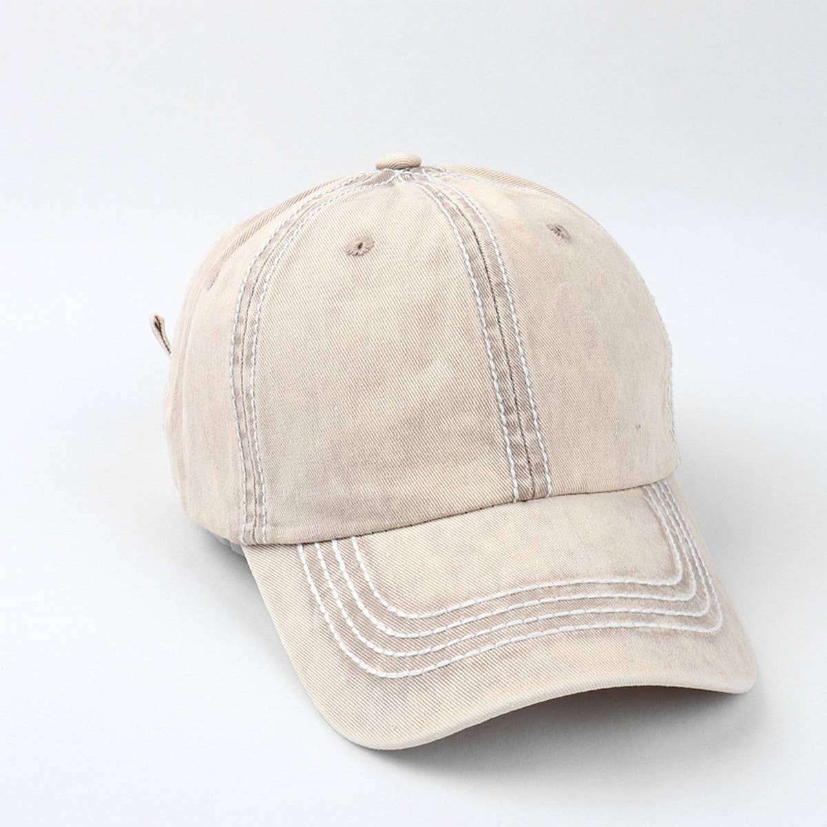 Spring Cotton Color Block Baseball Cap CWAH1144