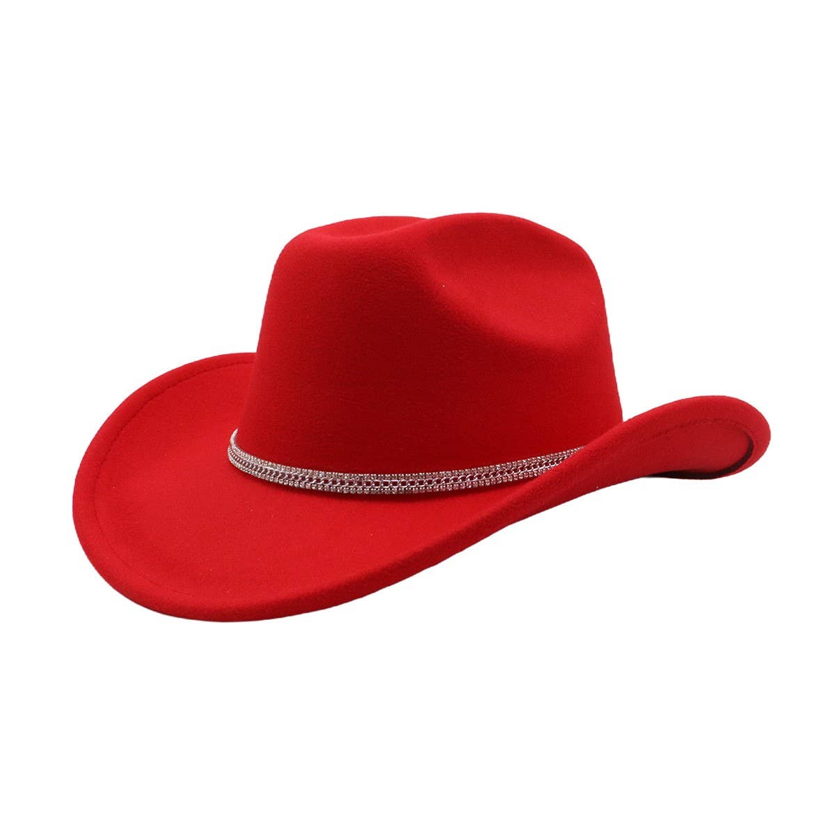 Western Wool Cowboy Fedora Hat for Couples_CWAH04397