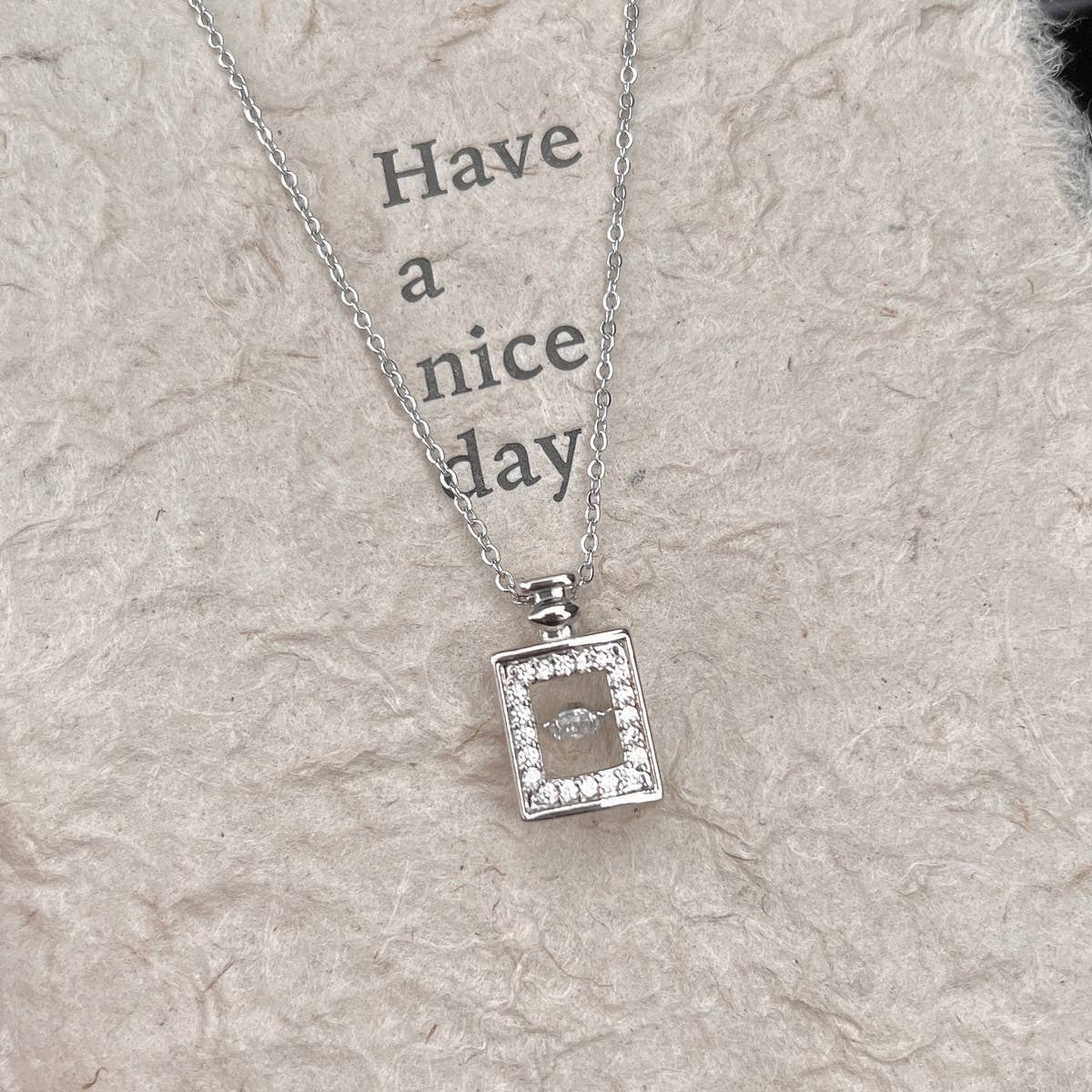 NEW SMALL BOTTLE ACCESSORIES NECKLACE