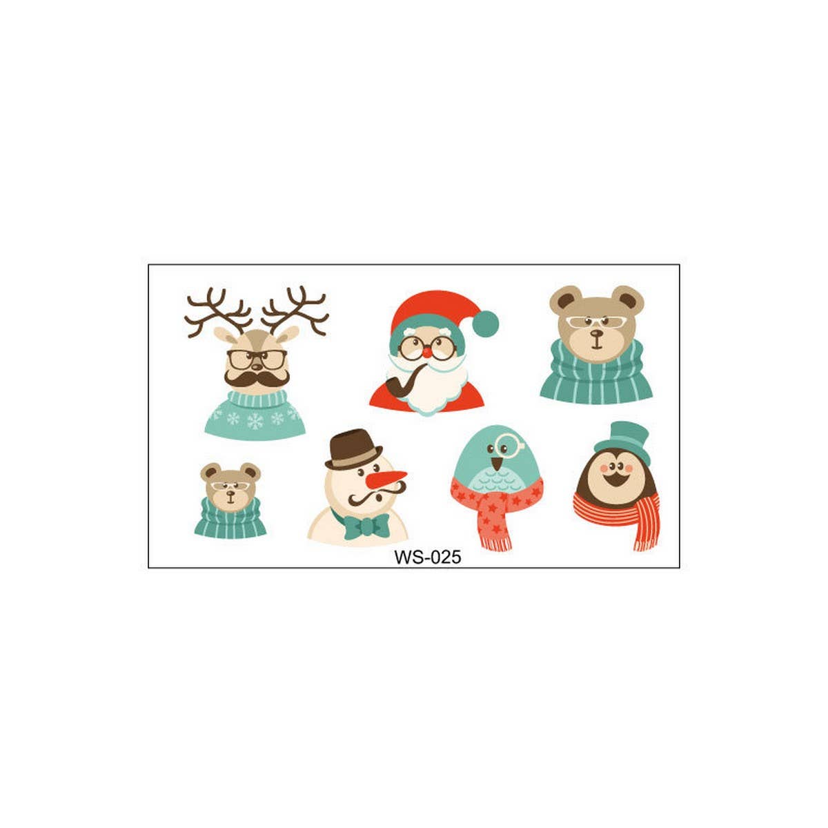 Christmas Candle Tattoos for Kids & Parties