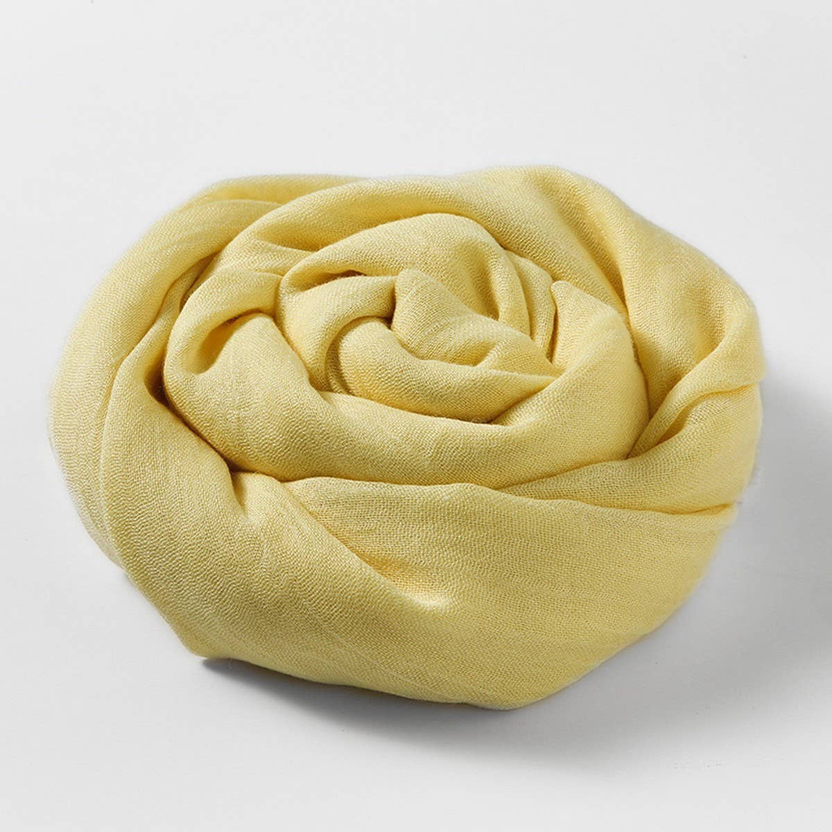 SOLID COLOR LONG LIGHTWEIGHT SCARF WRAP SHAWL_CWASC0204