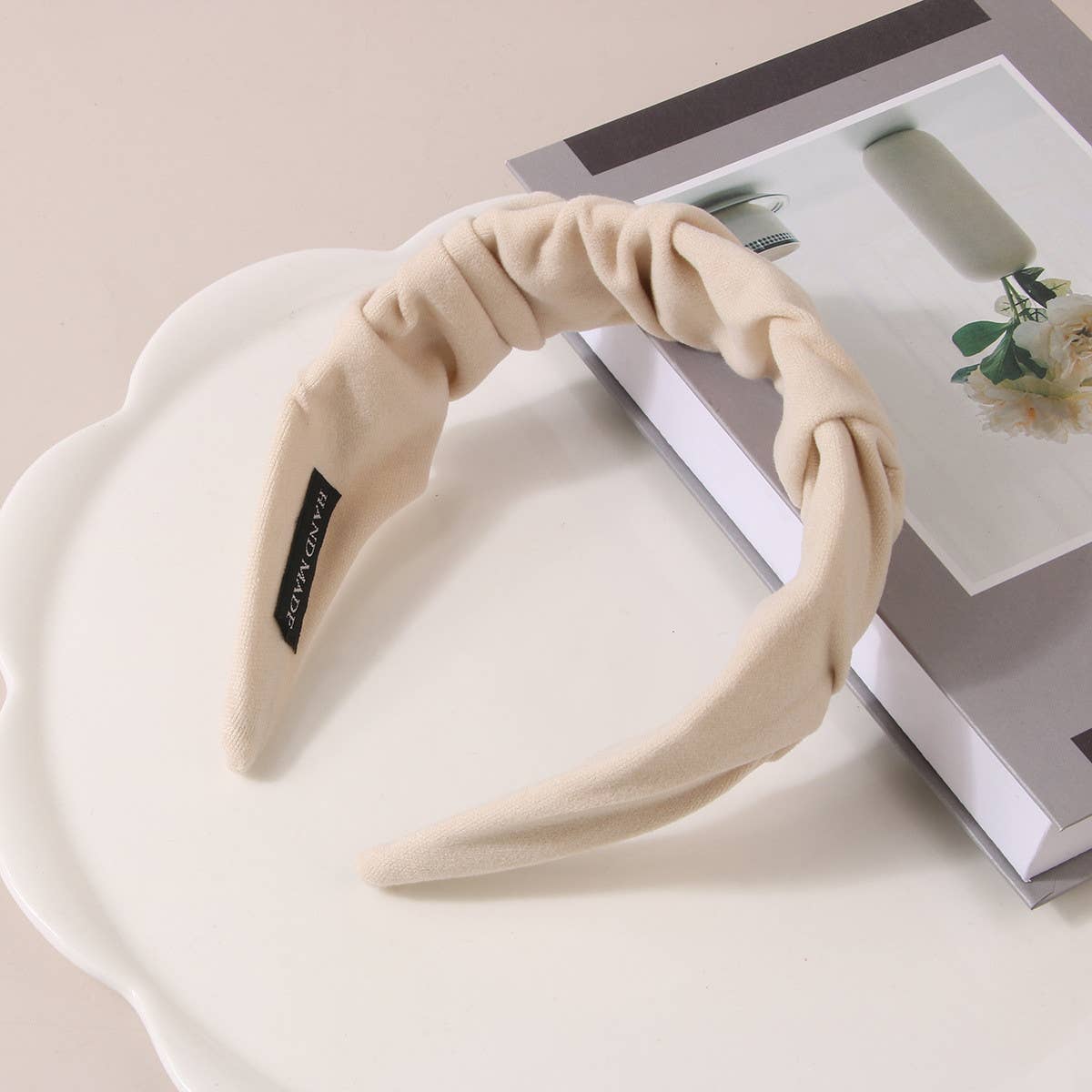WOMEN WIDE-BRIMMED HAIRBAND HEADDRESS_CWAHA0475