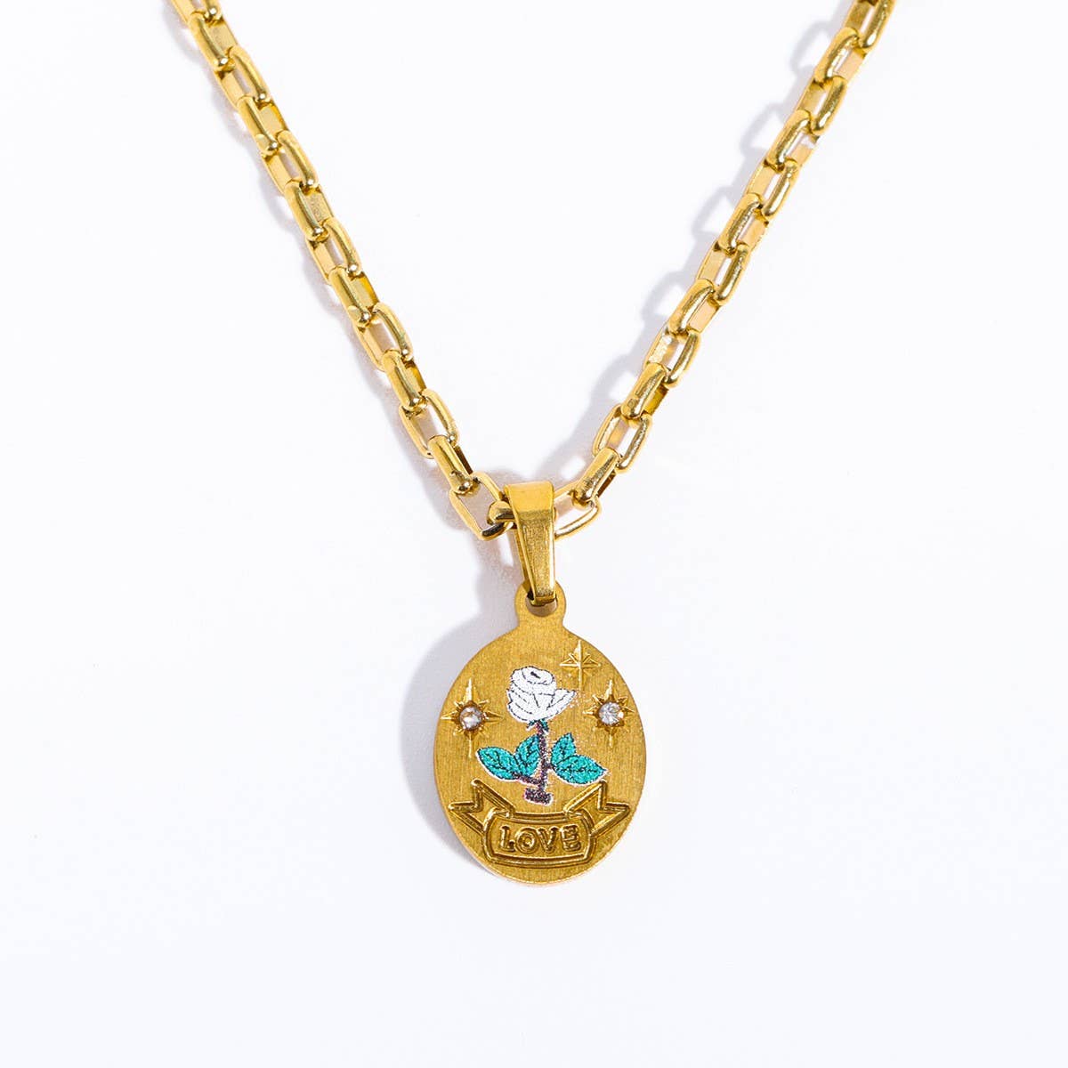 HAND-PAINTED LIGHT LUXURY NECKLACE