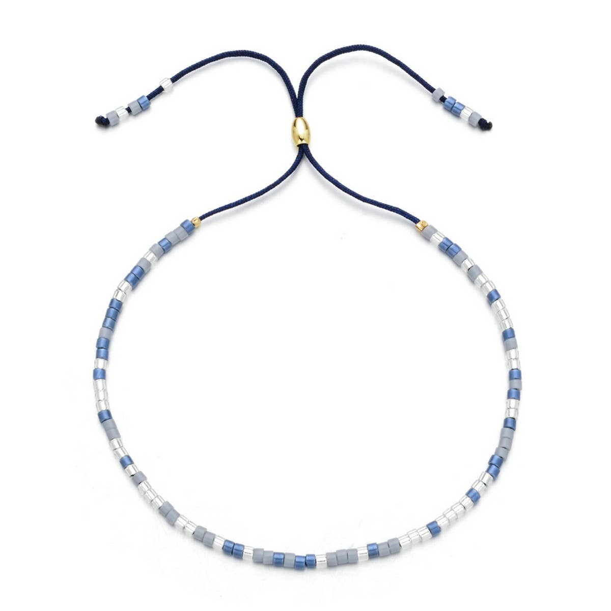 RICE BEADS HAND-WOVEN BRACELET