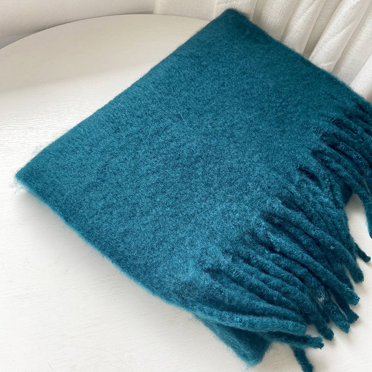 Soft Mohair Feel Scarf - Cozy Winter Wrap_CWASC0323