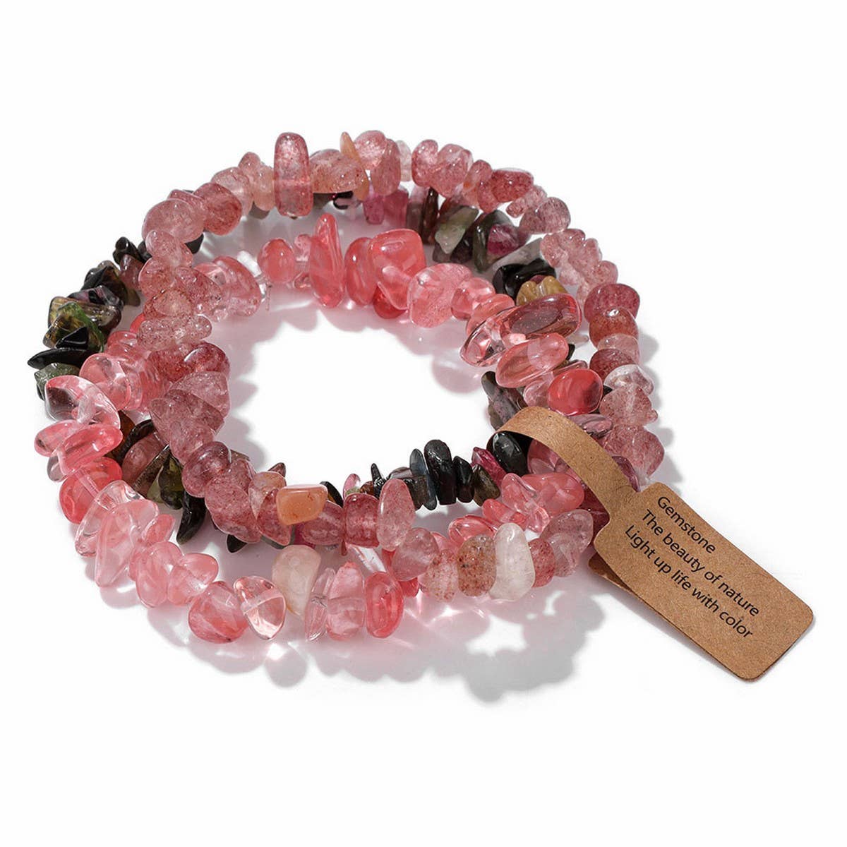 CWAJE4227_NATURAL STONE CRYSTAL BEADS MULTILAYER BRACELET