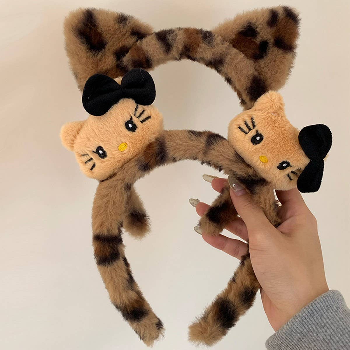 SWEET AND COOL LEOPARD PRINT HEADBAND HAIRPIN
