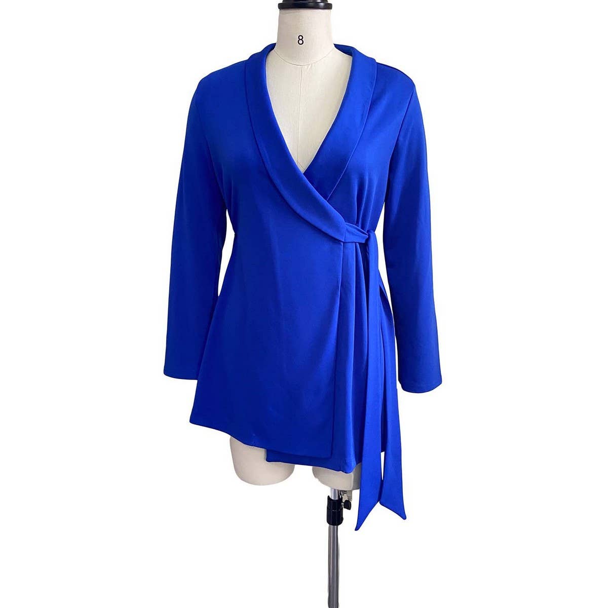 SLIM FIT TIE-STRAP SUIT SKIRT PLUS SIZE DRESS_CWDSD6168