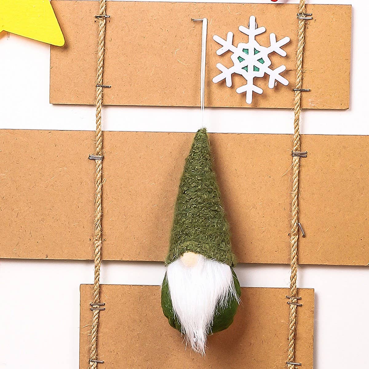 CHRISTMAS DECORATIONS FACELESS OLDMAN DOLL PENDANT
