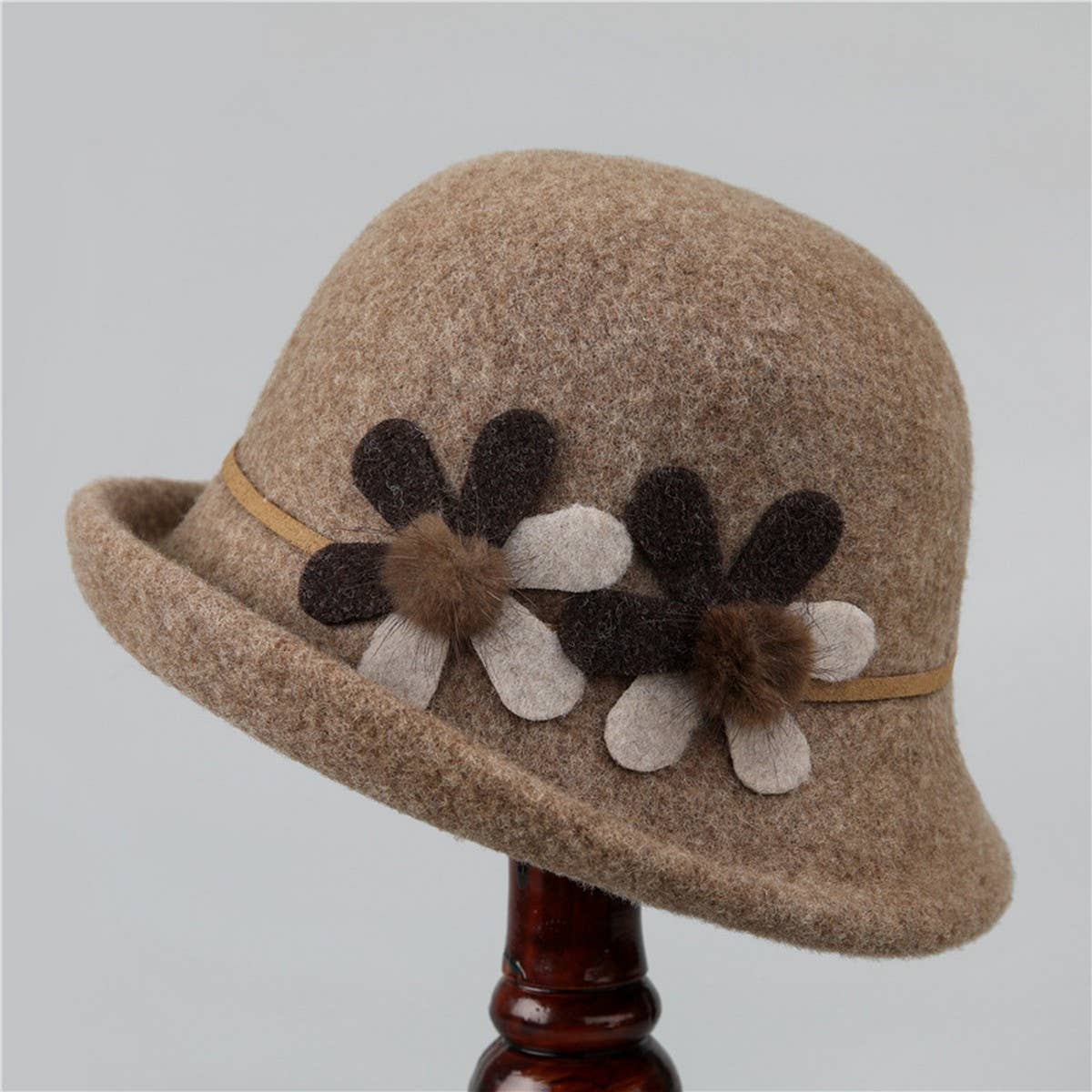 AUTUMN AND WINTER WARM THICK BUCKET HAT_CWAH1797