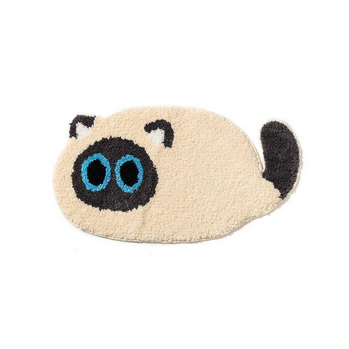 Cute Non-Slip Bathroom Mat, Quick Dry, Absorbent