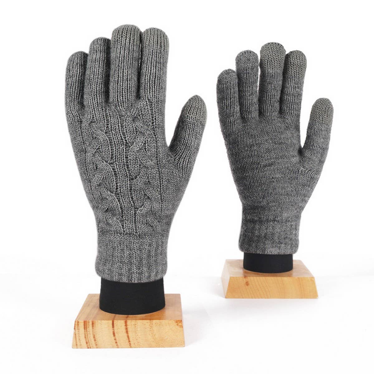 WINTER WOMEN'S WARM TOUCH SCREEN KNITTED GLOVES