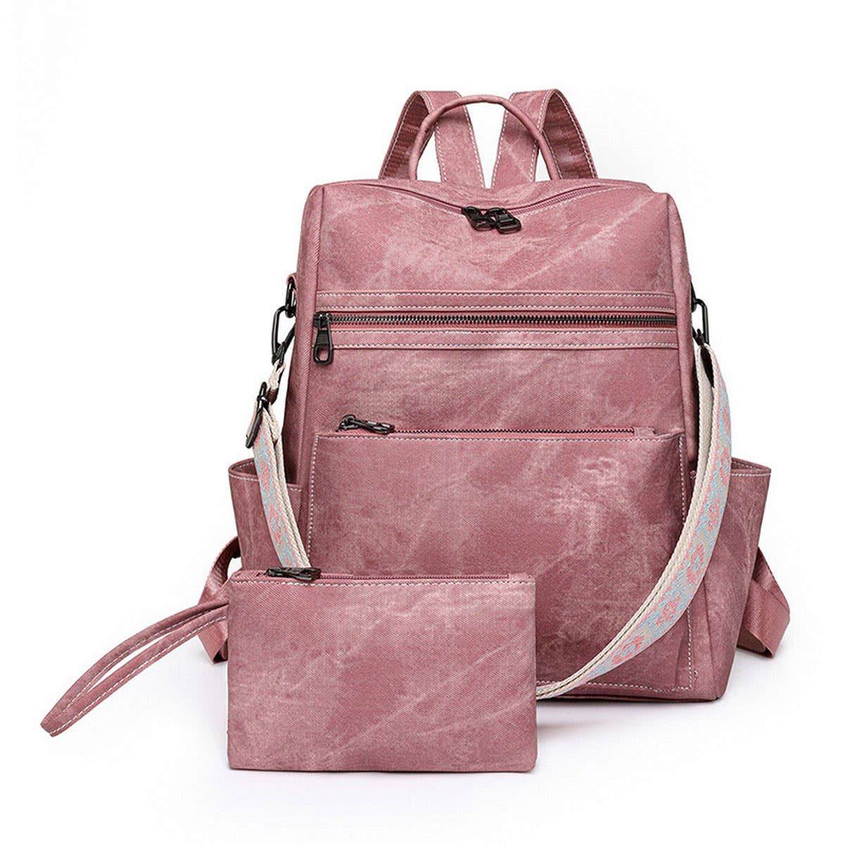 RETRO LARGE CAPACITY CASUAL TRAVEL BACKPACK PURSE_CUAB0185