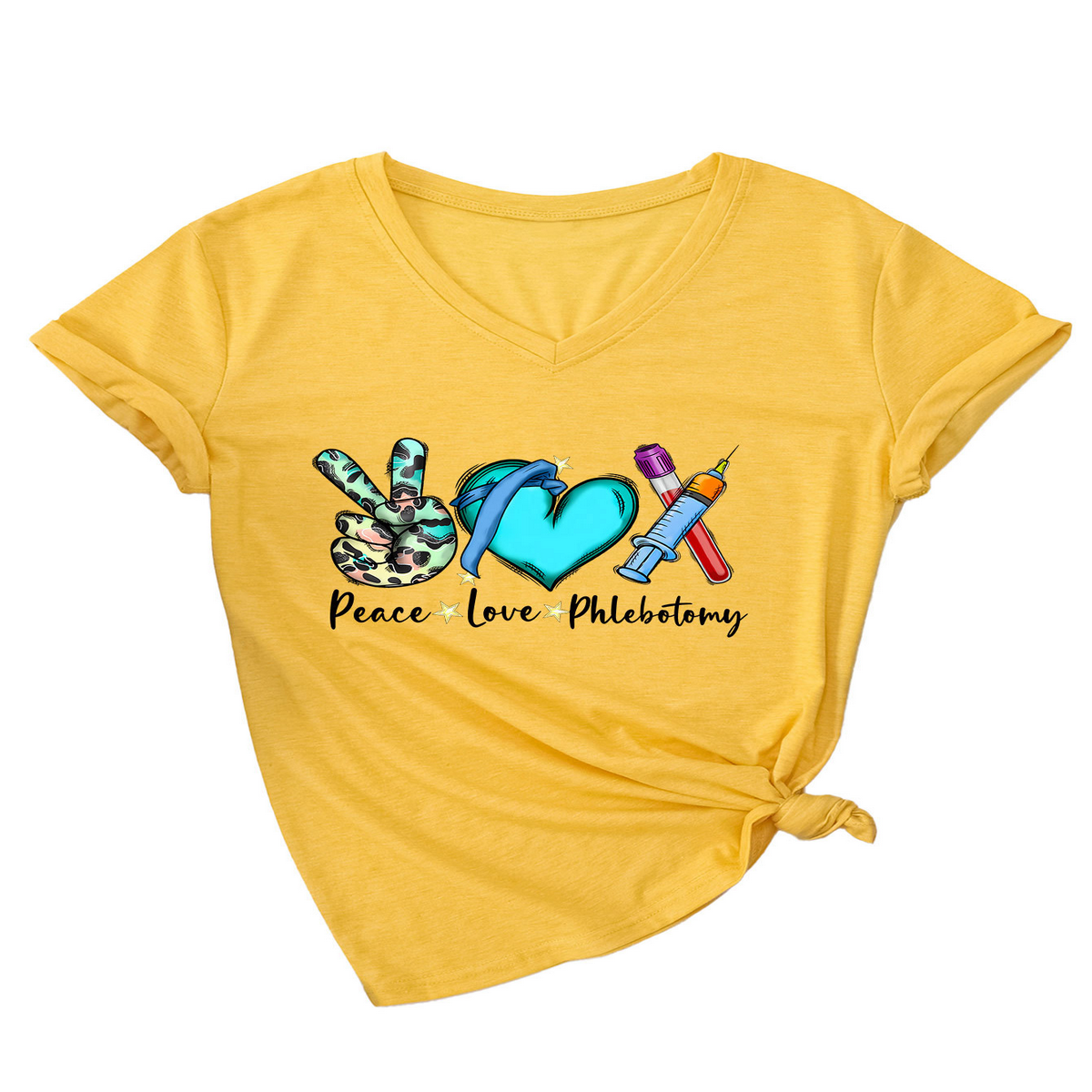 Women?™s V-Neck Tee ??Trendy & Fashionable_CWTTS1540