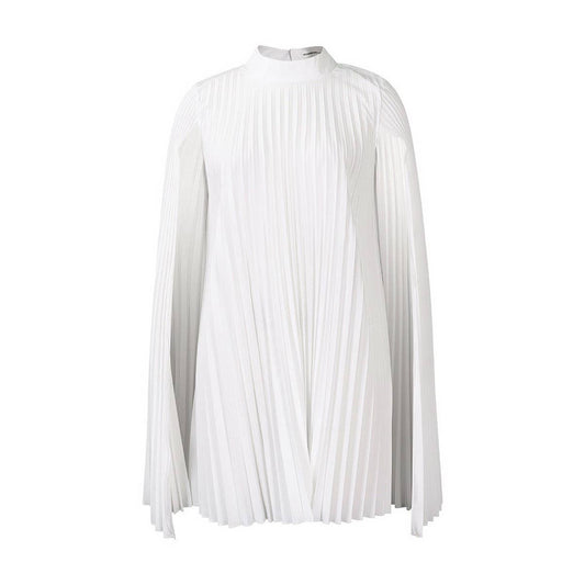 FASHION LOOSE CAPE BAT SLEEVE PLUS SIZE DRESS_CWDMD3703