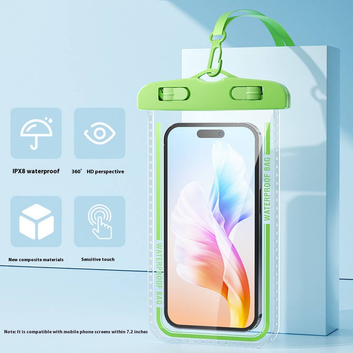 Waterproof Phone Case for Swimming -Touchscreen