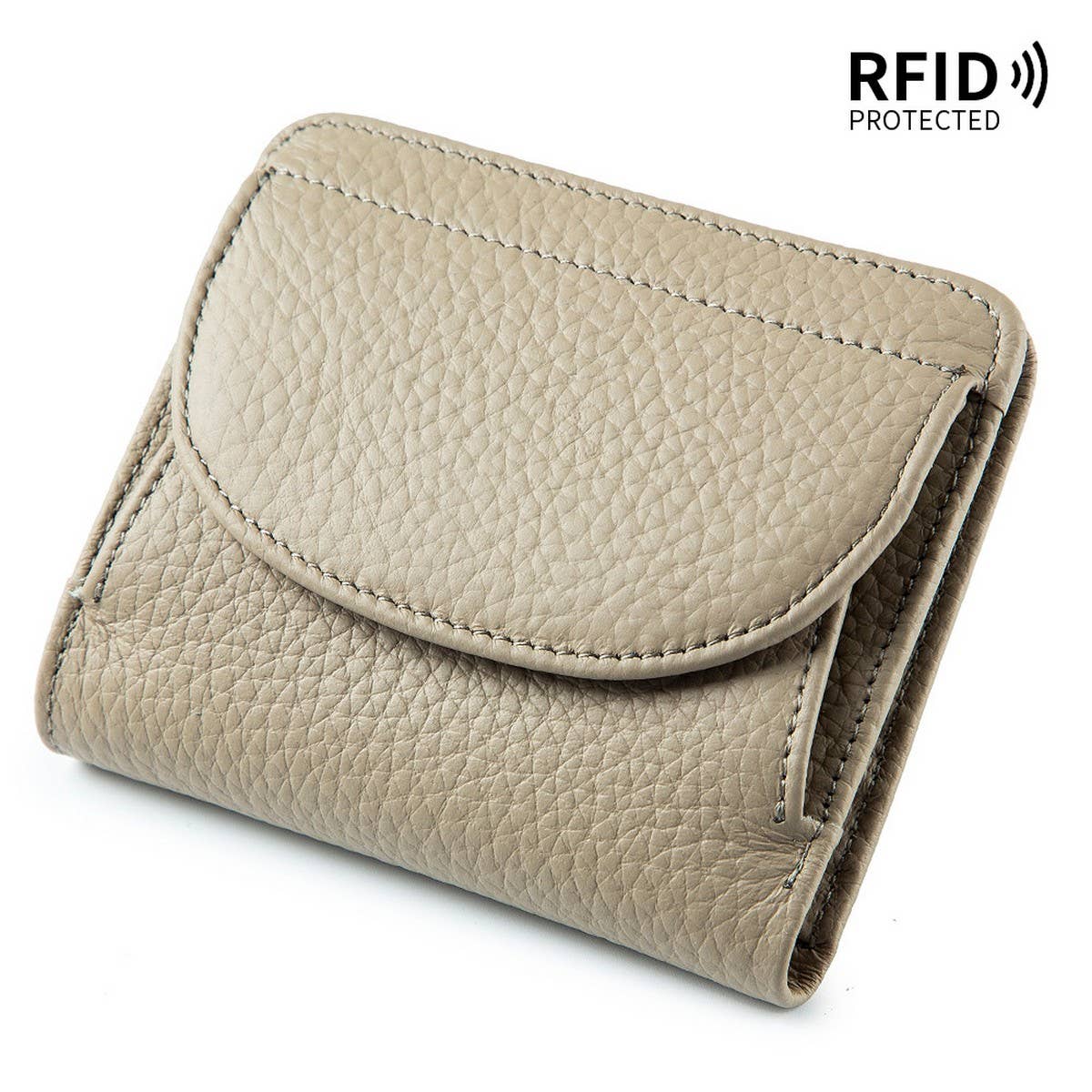 MINI SIMPLE FOLDING ULTRA-THIN LEATHER WALLET_CWAB3710