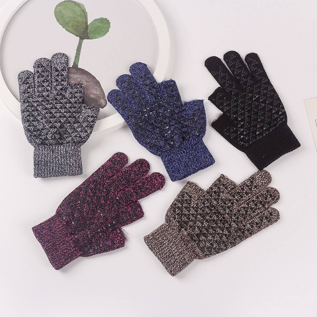 FISHING NON-SLIP TWO-FINGER TOUCH SCREEN GLOVES_CWAG0180