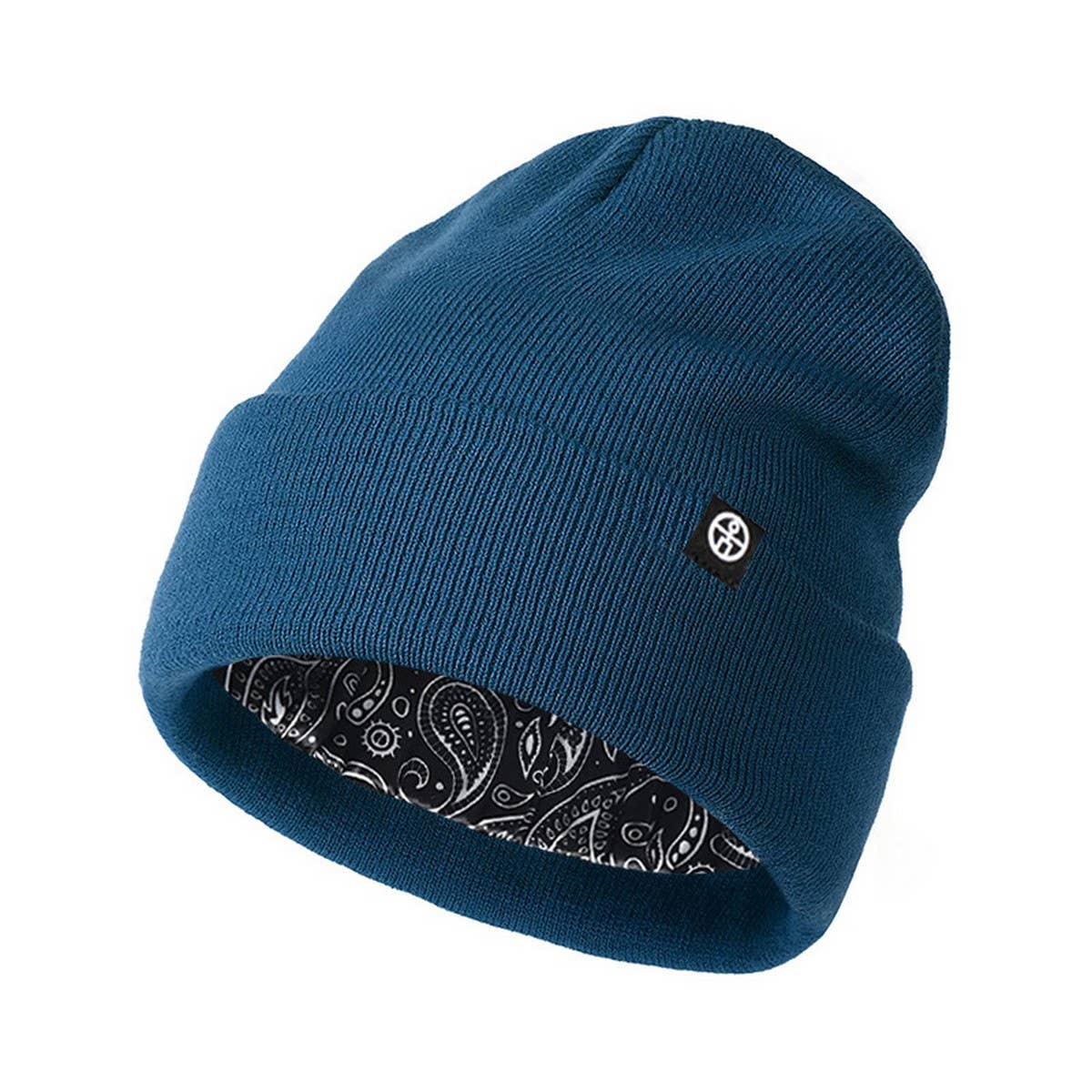 WINTER OUTDOOR WARM PULLOVER EARMUFFS KNITTED HAT_CWAH2454
