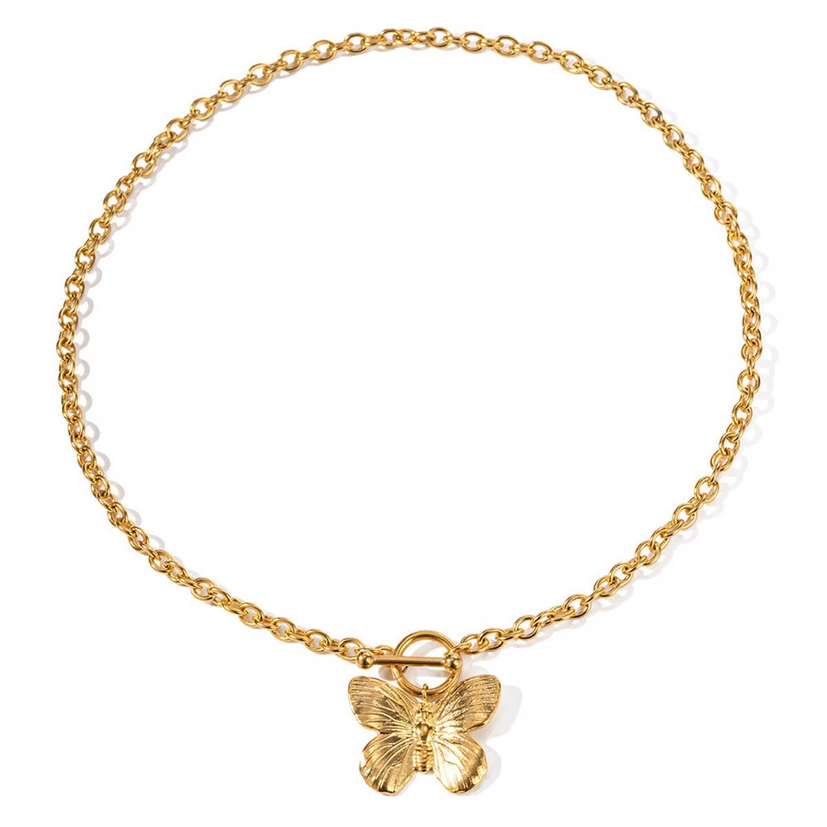 2024NEW FASHIONLIGHTLUXURYBUTTERFLY NECKLACE_CWAJE1427