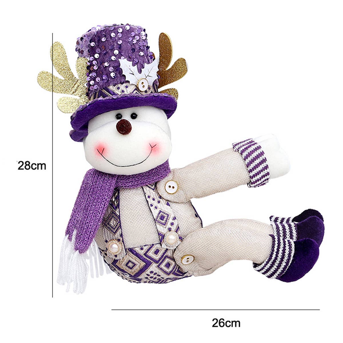 CWMM9416_CHRISTMAS CARTOON DOLL CURTAIN BUCKLE