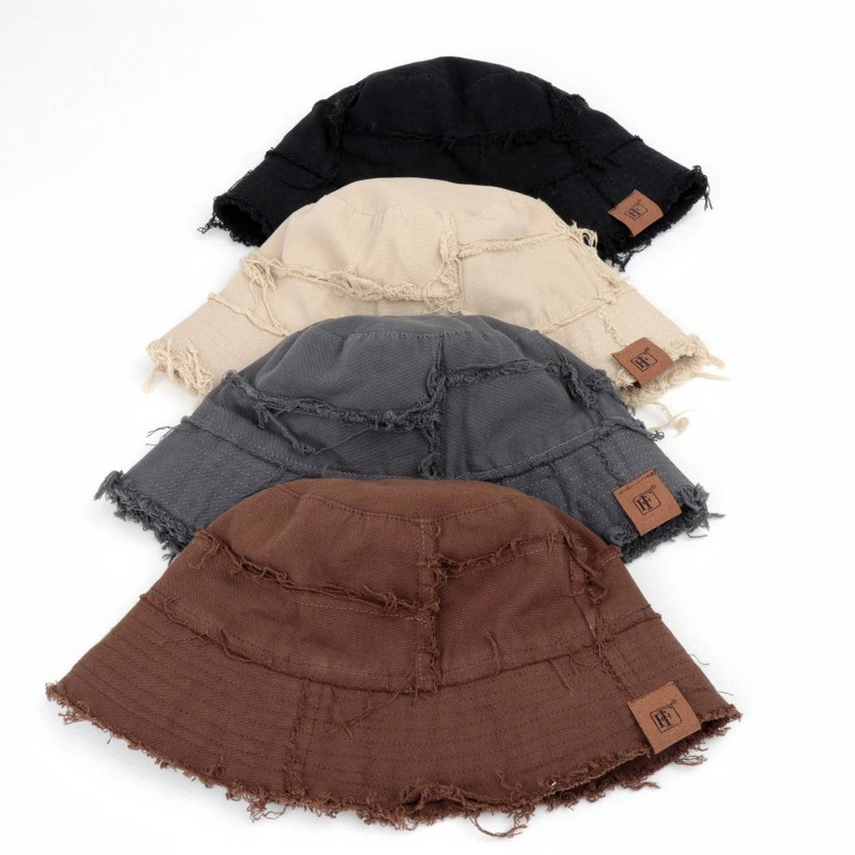 DOUBLE-SIDED BUCKET HAT WITH LETTERING_CWAH1542