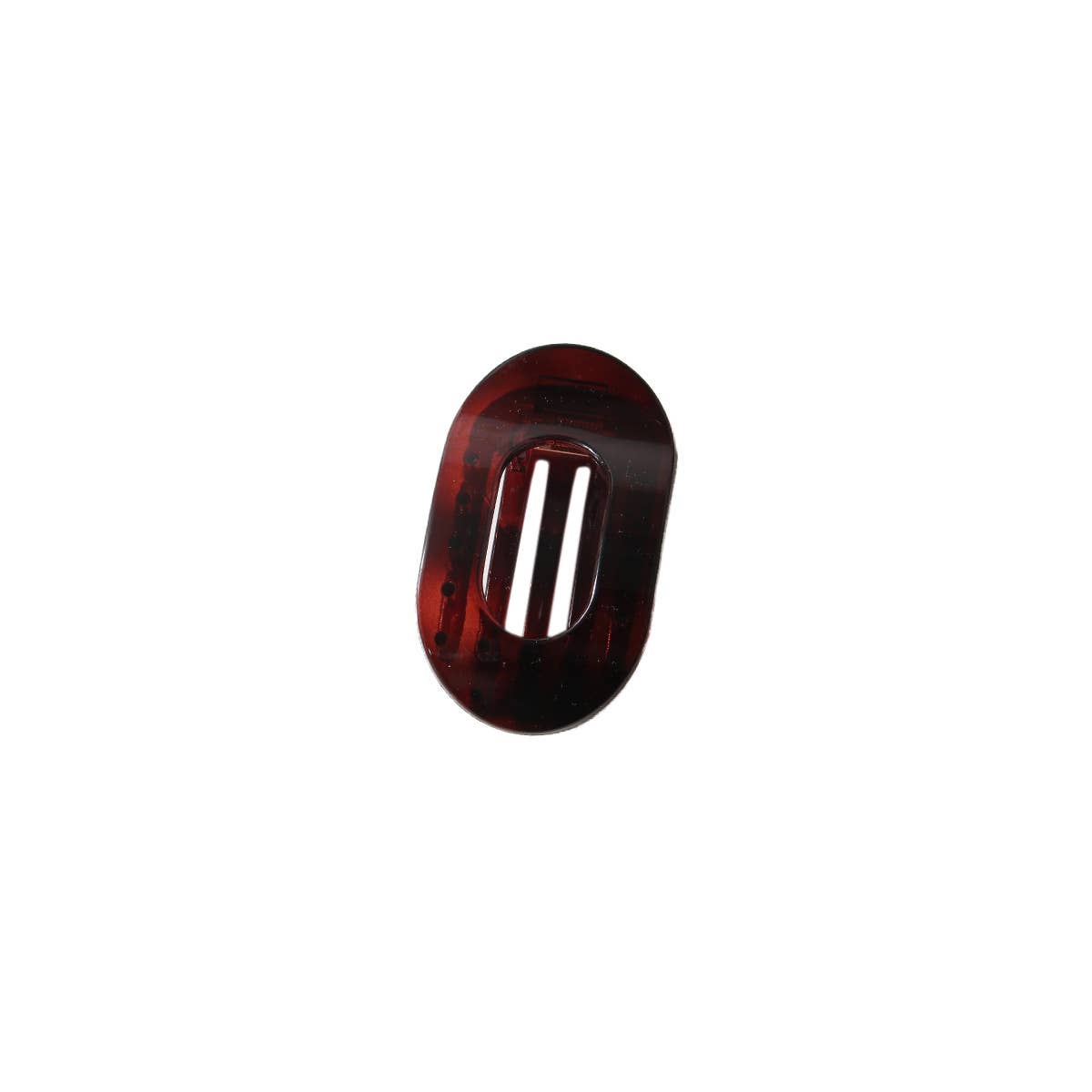 The flat oval hairpin has strong grip