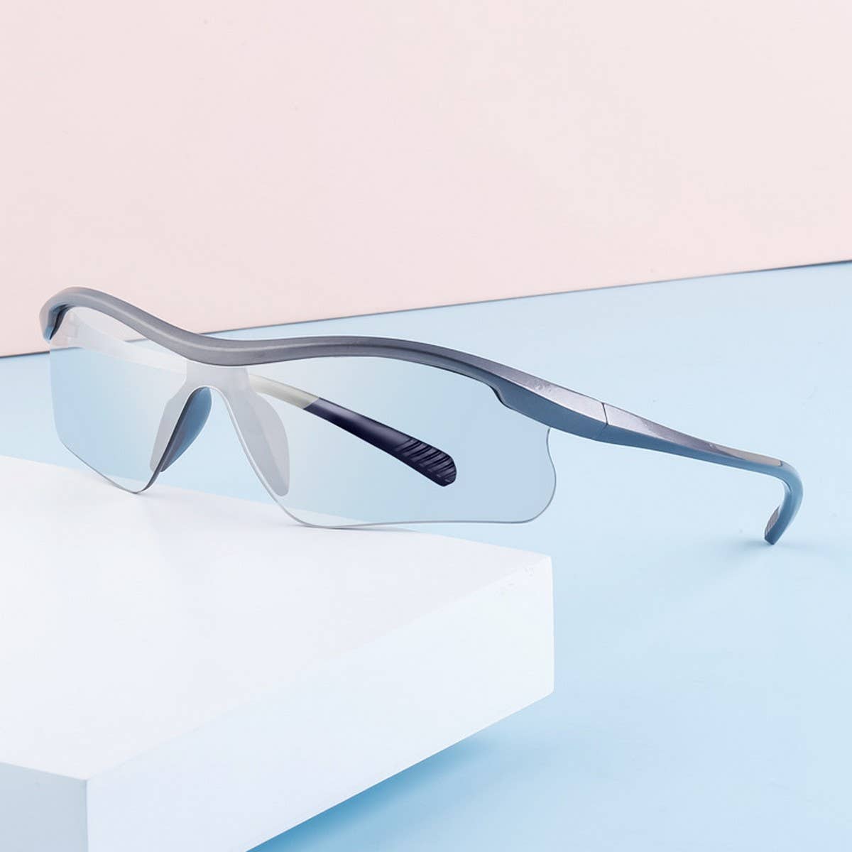 HALF-FRAME CYCLING WINDPROOF SUNGLASSES